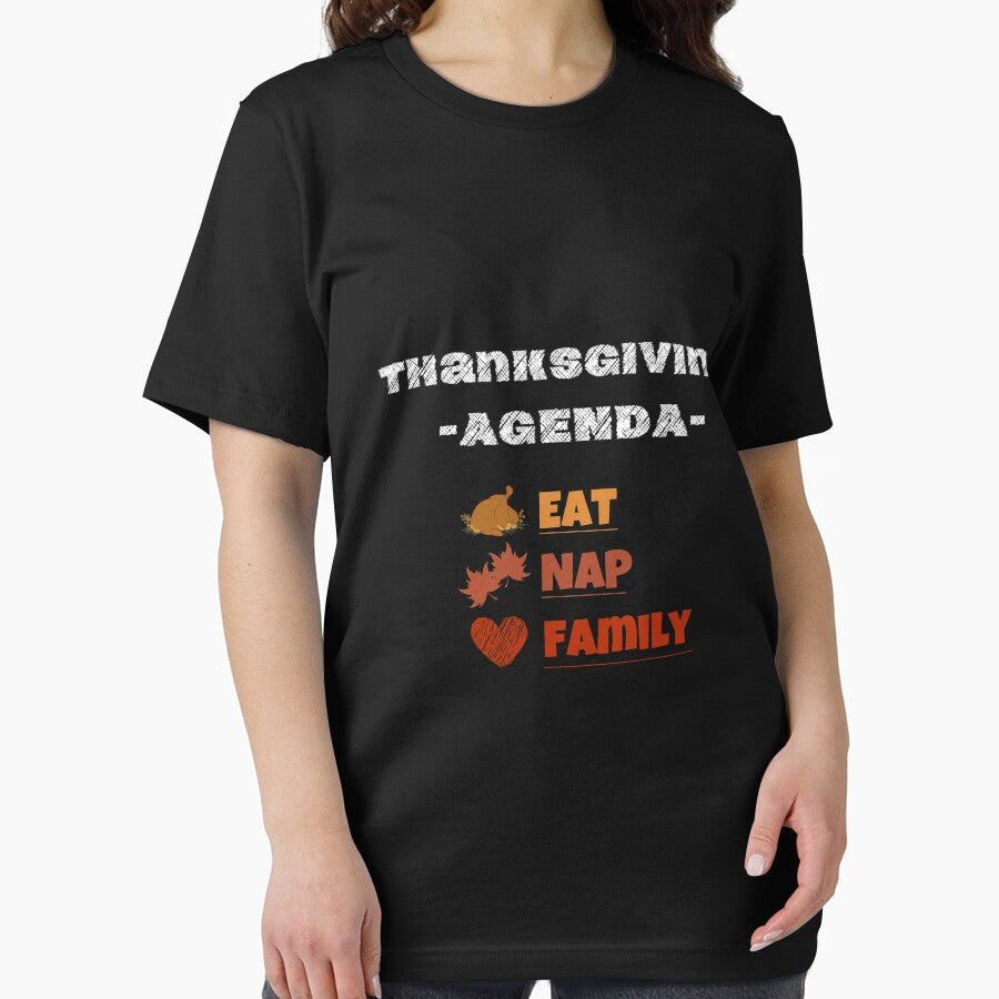 Thanksgiving Agenda - Eat, Nap, Family by VarietyYOU T-Shirts, Hoodie, Sweatshirt | BlankRebels.com (Image 2)