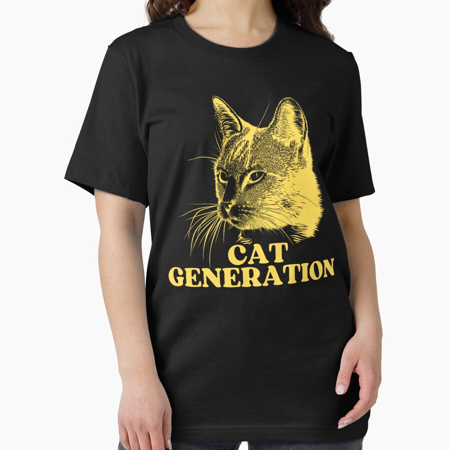 YELLOW CAT GENERATION - Funny Cat Pictures With Cat Sayings and Captions by FunnyCatsFam T-Shirts, Hoodie,... (Image 2)