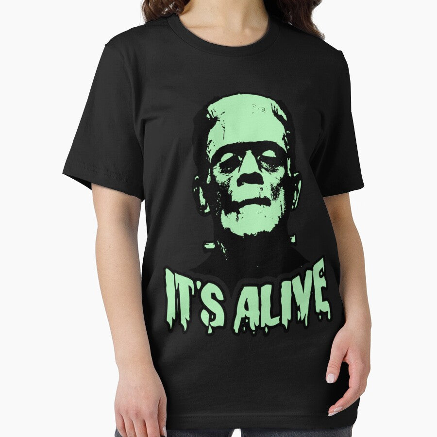 Halloween Monster Horror Movie Frankenstein T-shirt by ebonyvve8mattie Hoodie, Sweatshirt | BlankRebels.com (Image 2)