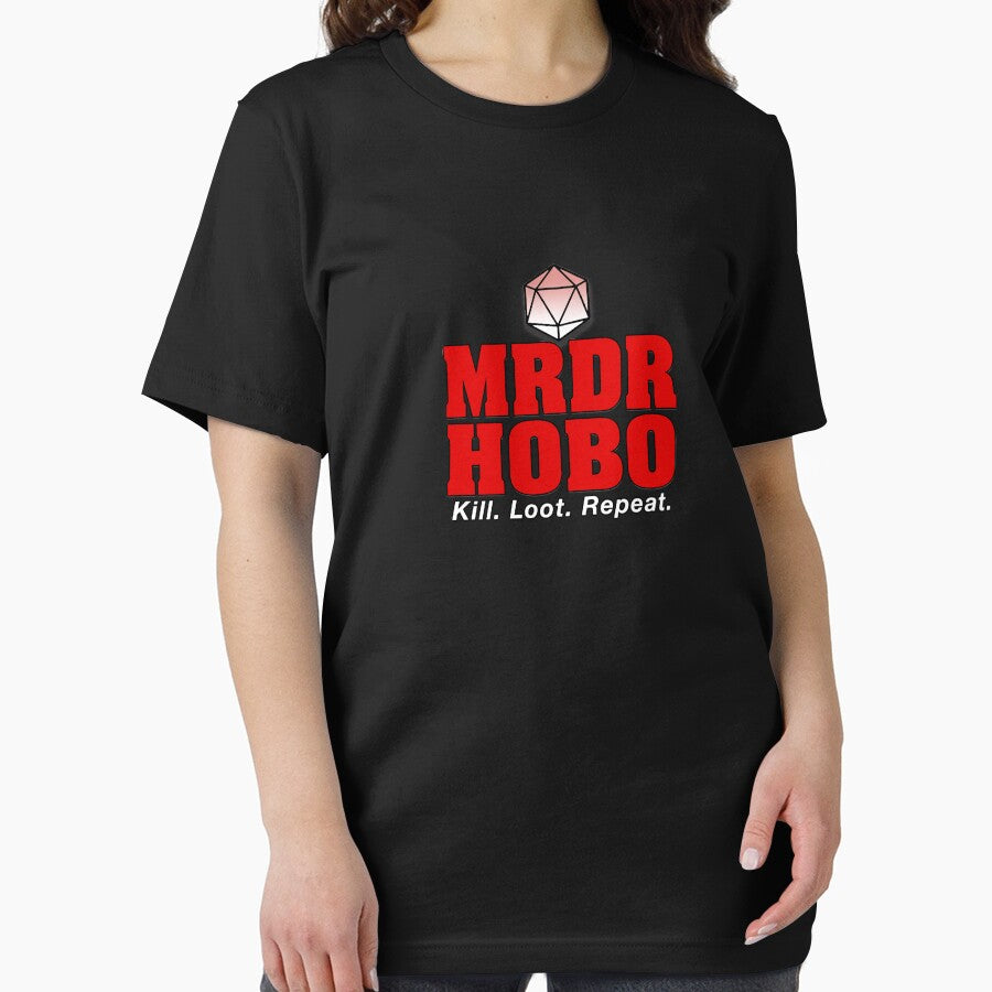 Murder Hobo | Kill. Loot. Repeat | Dungeons & Dragons by SuperUberLame T-Shirts, Hoodie, Sweatshirt (Image 2)