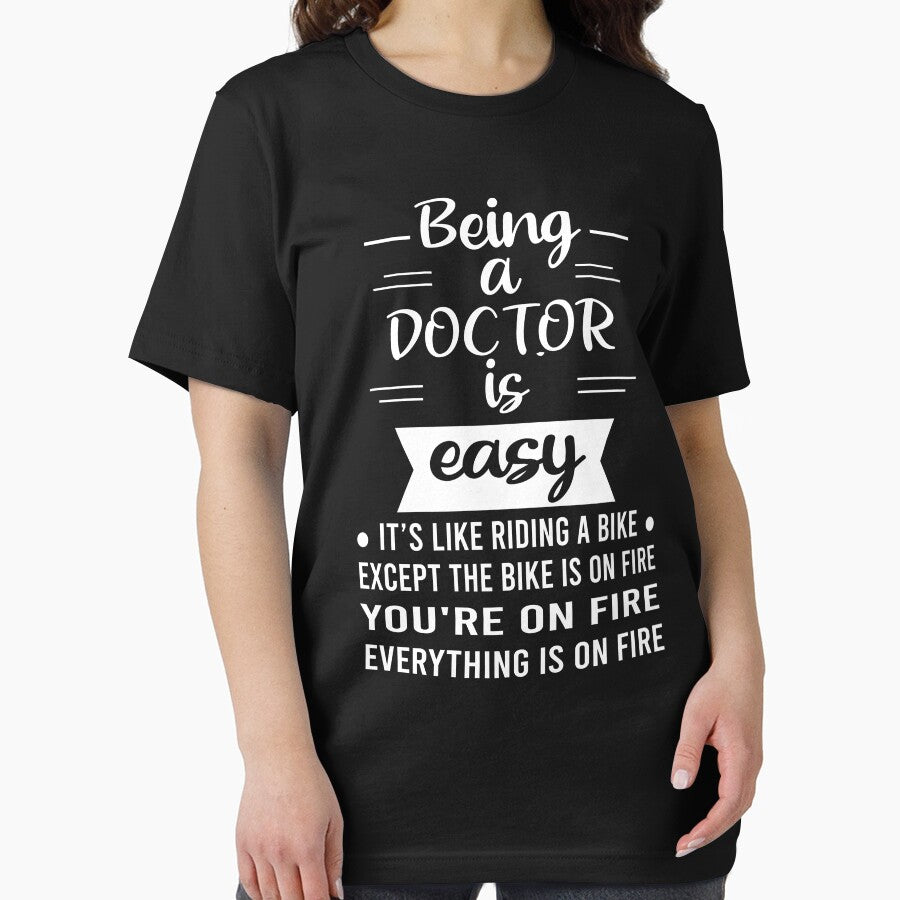 being a doctor is easy by DreamerFORreal T-Shirts, Hoodie, Sweatshirt | BlankRebels.com (Image 2)