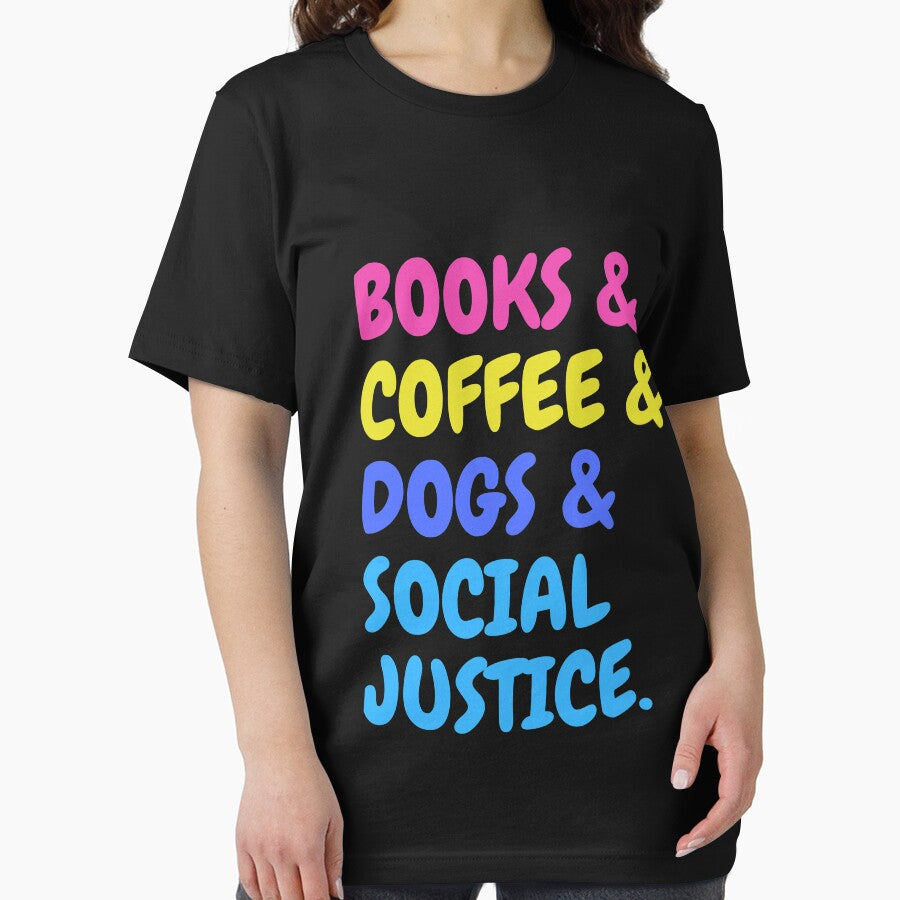 Books coffee dogs by env1nada T-Shirts, Hoodie, Sweatshirt | BlankRebels.com (Image 2)