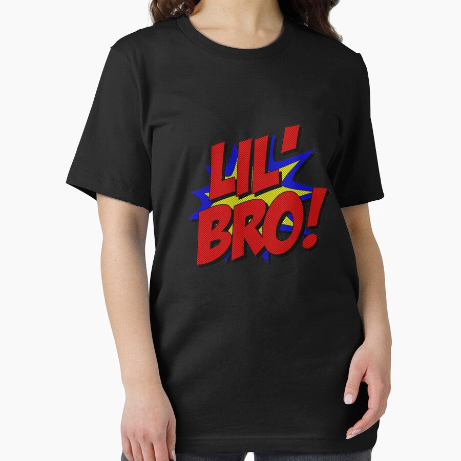 Superhero Lil Bro by flippinsg T-Shirts, Hoodie, Sweatshirt | BlankRebels.com (Image 2)