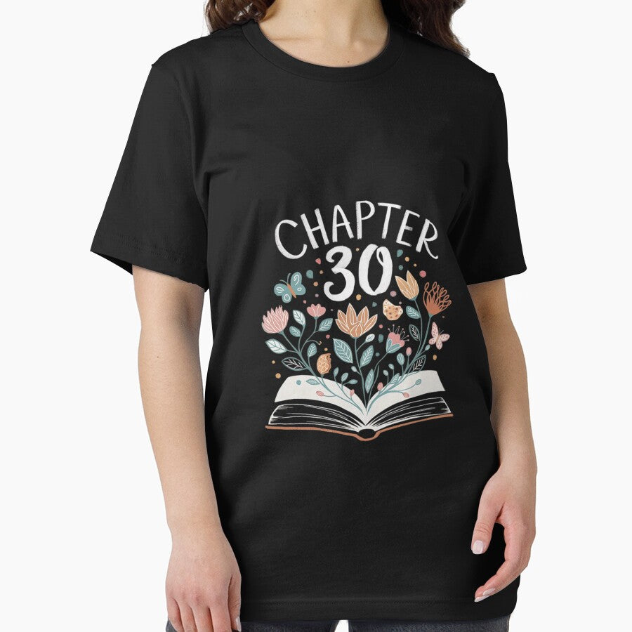 Chapter 30th Birthday Bookworm 30 Years Old For Book Loves by DigitaldeligArt T-Shirts, Hoodie, Sweatshirt (Image 2)