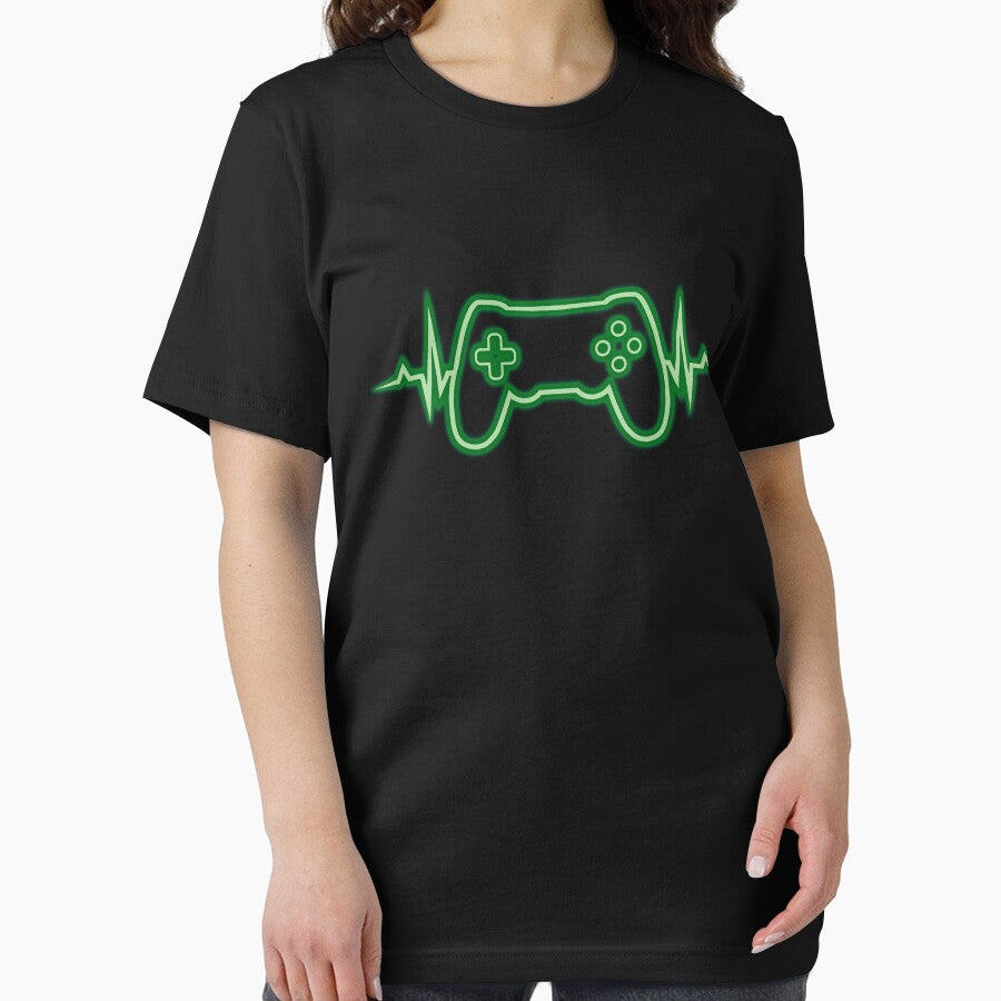 Gamer Heartbeat Video Games Graphic For Video Game Lover by ACHRAF877
