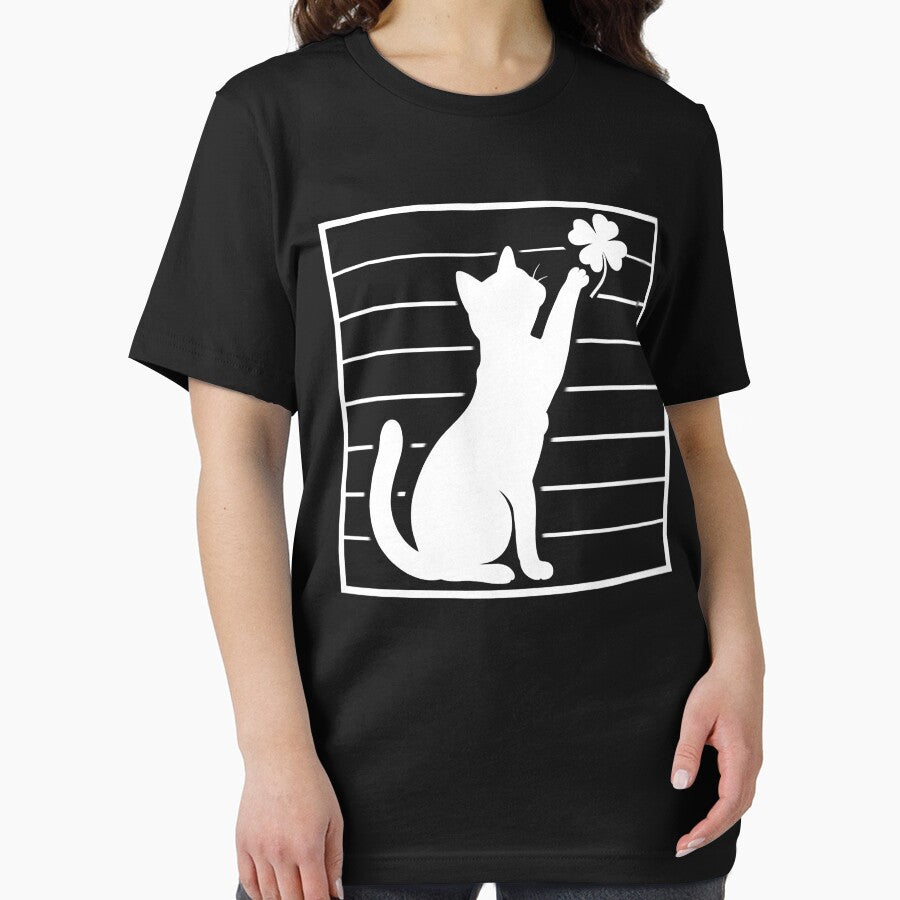 St Patricks Day Cat Lucky Shamrock by Kladhadredo T-Shirts, Hoodie, Sweatshirt | BlankRebels.com (Image 2)