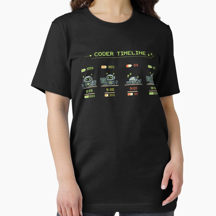 Coder Timeline Energy by coracssnpt T-Shirts, Hoodie, Sweatshirt | BlankRebels.com (Image 2)