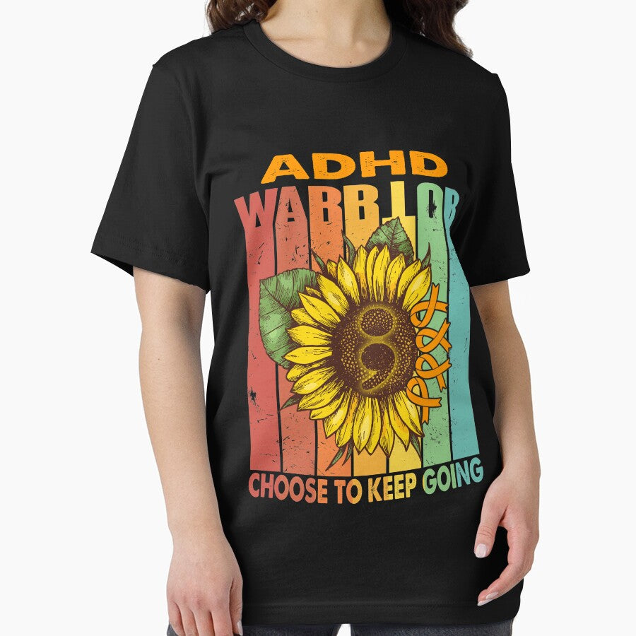 ADHD Warrior Choose To Keep Going by fannieuxp59 T-Shirts, Hoodie, Sweatshirt | BlankRebels.com (Image 2)