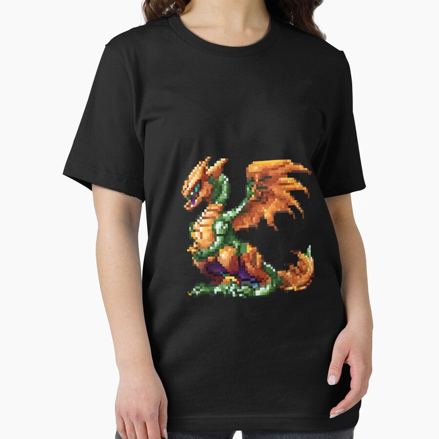 Dragon Realms: Pixel Quest Unleashed by Paolospresent T-Shirts, Hoodie, Sweatshirt | BlankRebels.com (Image 2)