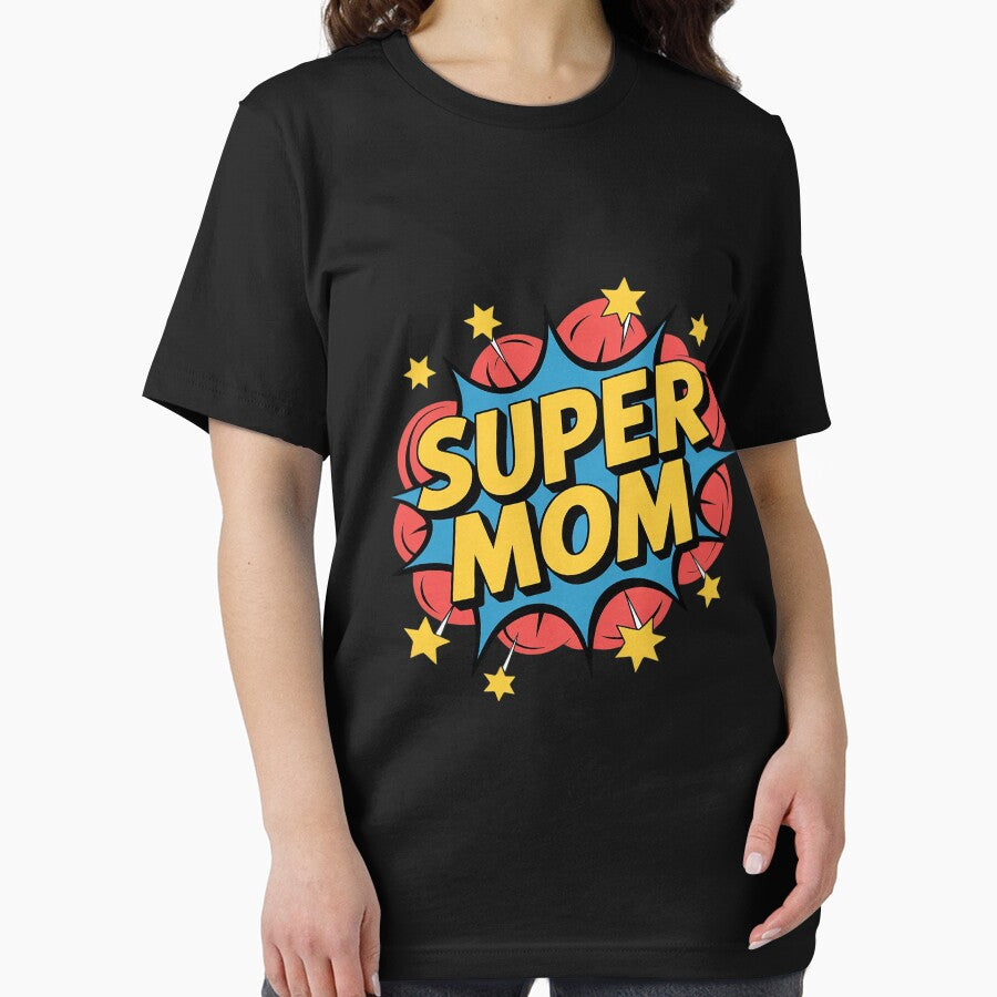 Funny Super Mom Comic Book Superhero Mother's Day Mama by Voidbinder T-Shirts, Hoodie, Sweatshirt | BlankRebels.com (Image 2)