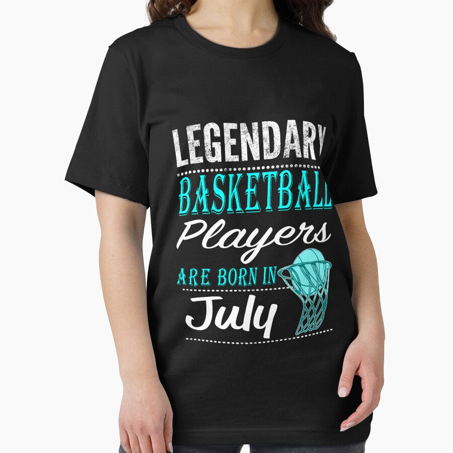 Basketball Legend are born in  July by LGamble12345 T-Shirts, Hoodie, Sweatshirt | BlankRebels.com (Image 2)