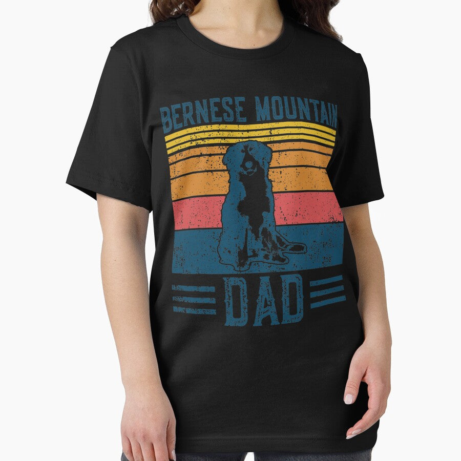 Dog Berner Dad - Vintage Bernese Mountain Dad by huetwis T-Shirts, Hoodie, Sweatshirt | BlankRebels.com (Image 2)