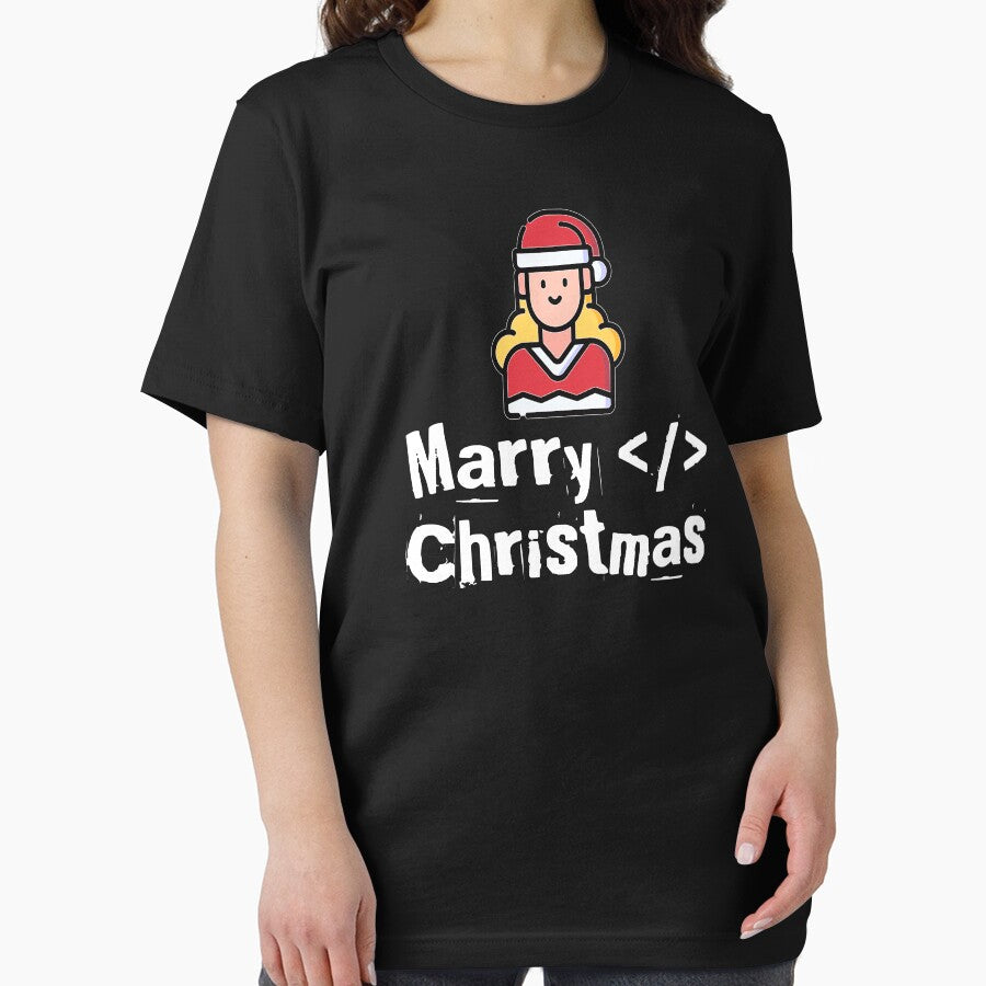 Merry </> Christmas (color white) by Stornu2Ruedas T-Shirts, Hoodie, Sweatshirt | BlankRebels.com (Image 2)