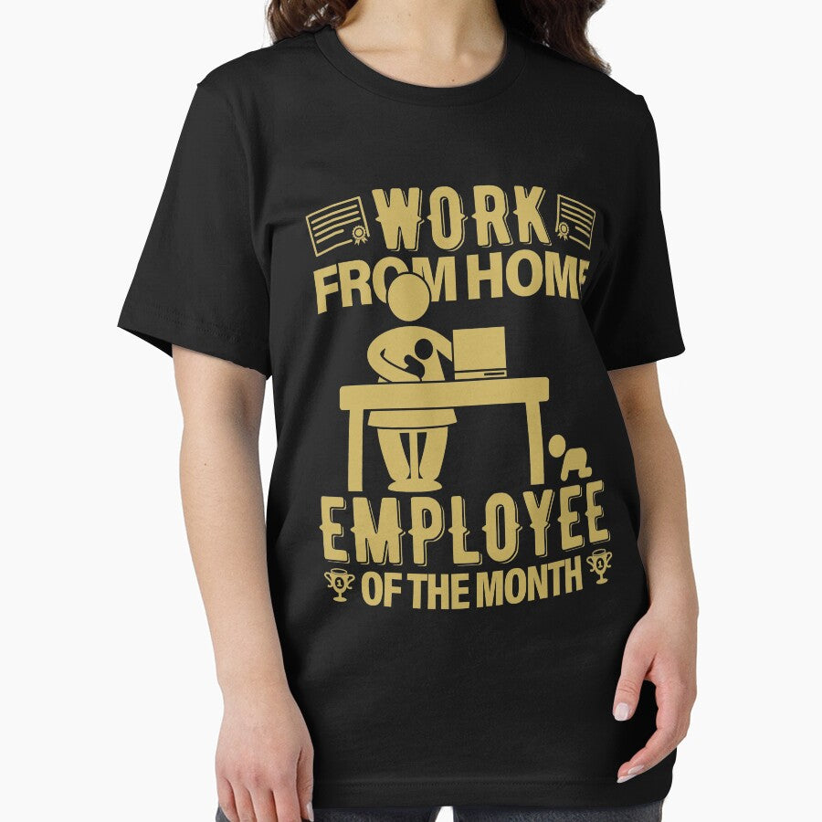 Work From Home Employee Of The Month Remote Work by GravitiTees T-Shirts, Hoodie, Sweatshirt | BlankRebels.com (Image 2)