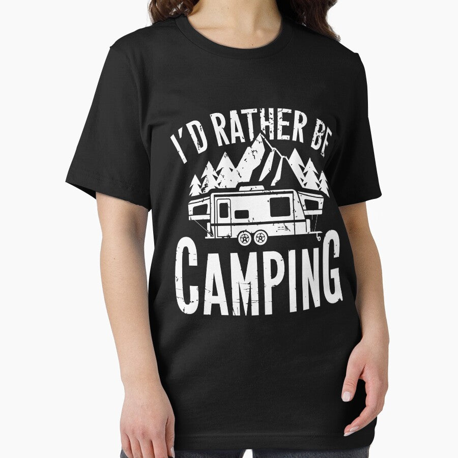 I'd Rather Be Van Camping - Funny Camp by EdwardHobgood T-Shirts, Hoodie, Sweatshirt | BlankRebels.com (Image 2)
