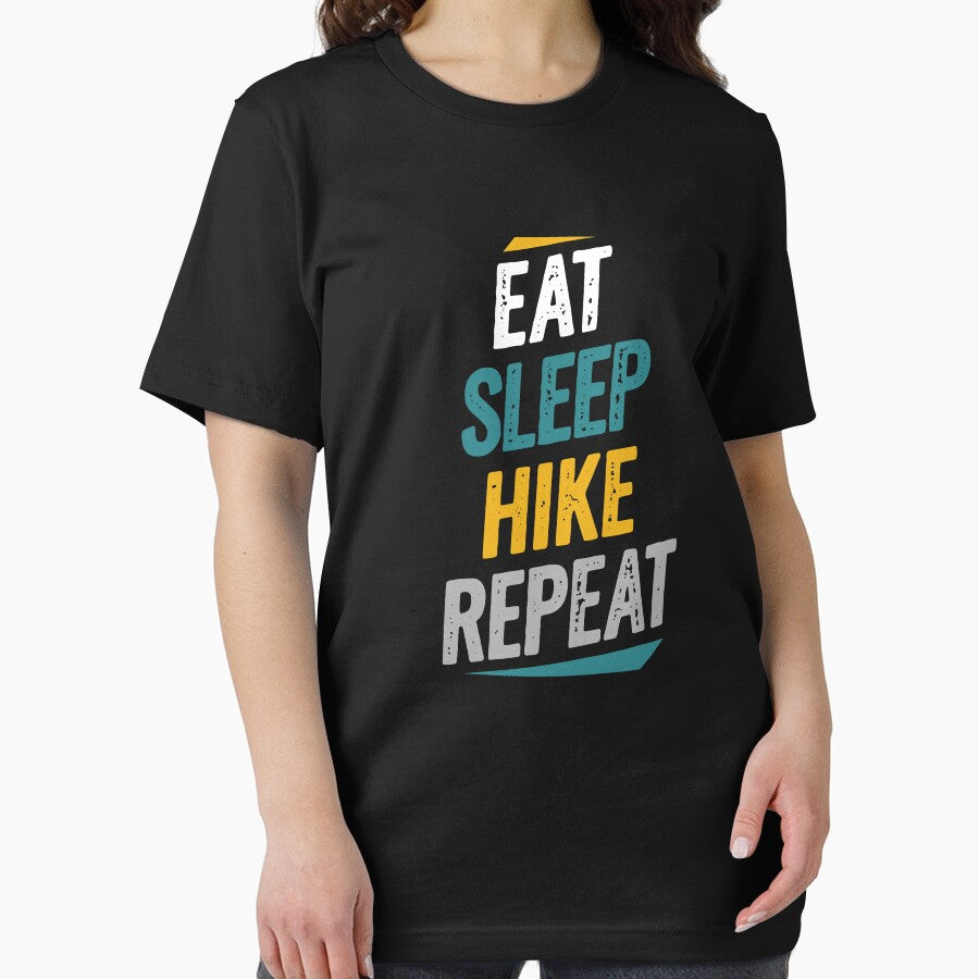 Eat Sleep Hike Repeat Hiking and Camping by Go-Fun T-Shirts, Hoodie, Sweatshirt | BlankRebels.com (Image 2)