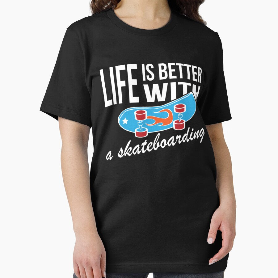 Life better with skateboarding by Clavitaps T-Shirts, Hoodie, Sweatshirt | BlankRebels.com (Image 2)