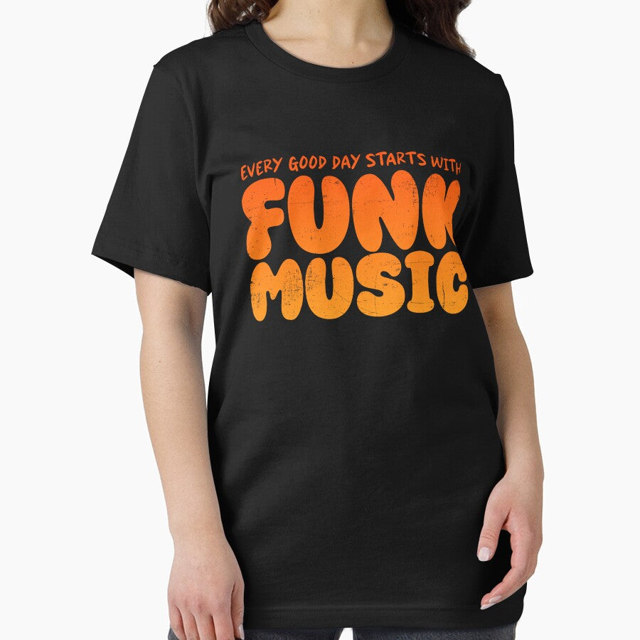 Every Good Day Starts With Funk Music Retro 70s by Músico Ilustre T-Shirts, Hoodie, Sweatshirt | BlankRebels.com (Image 2)
