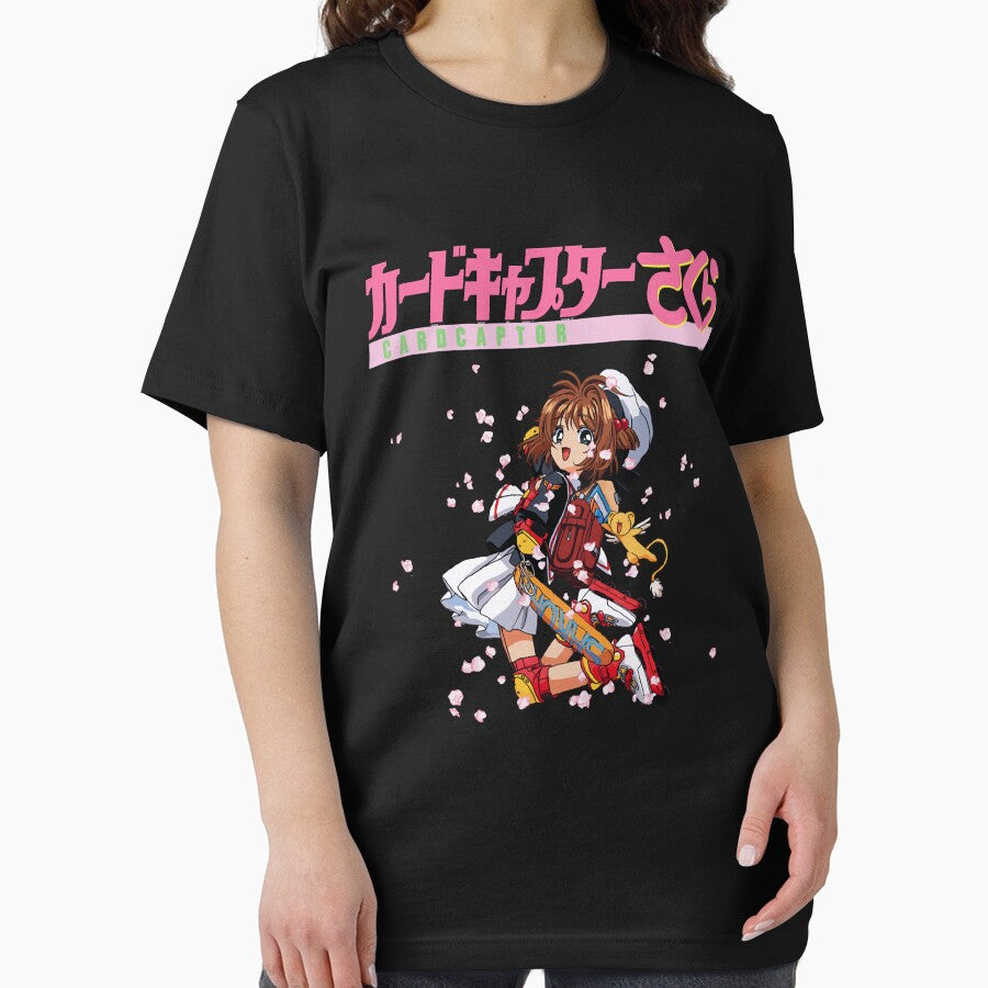 Cardcaptor sakura roller skates logo classic t shirt by antionne2133