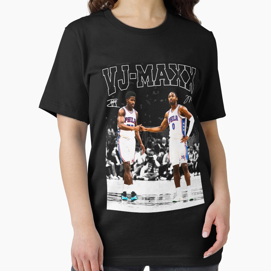 VJ-Maxx Tyrese Maxey and VJ Basketball by LeonelJohnson T-Shirts, Hoodie, Sweatshirt | BlankRebels.com (Image 2)
