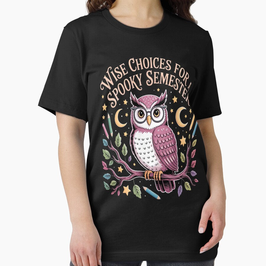 Stay Wise Wise Choices For A Spooky Semester by brinbotty T-Shirts, Hoodie, Sweatshirt | BlankRebels.com (Image 2)