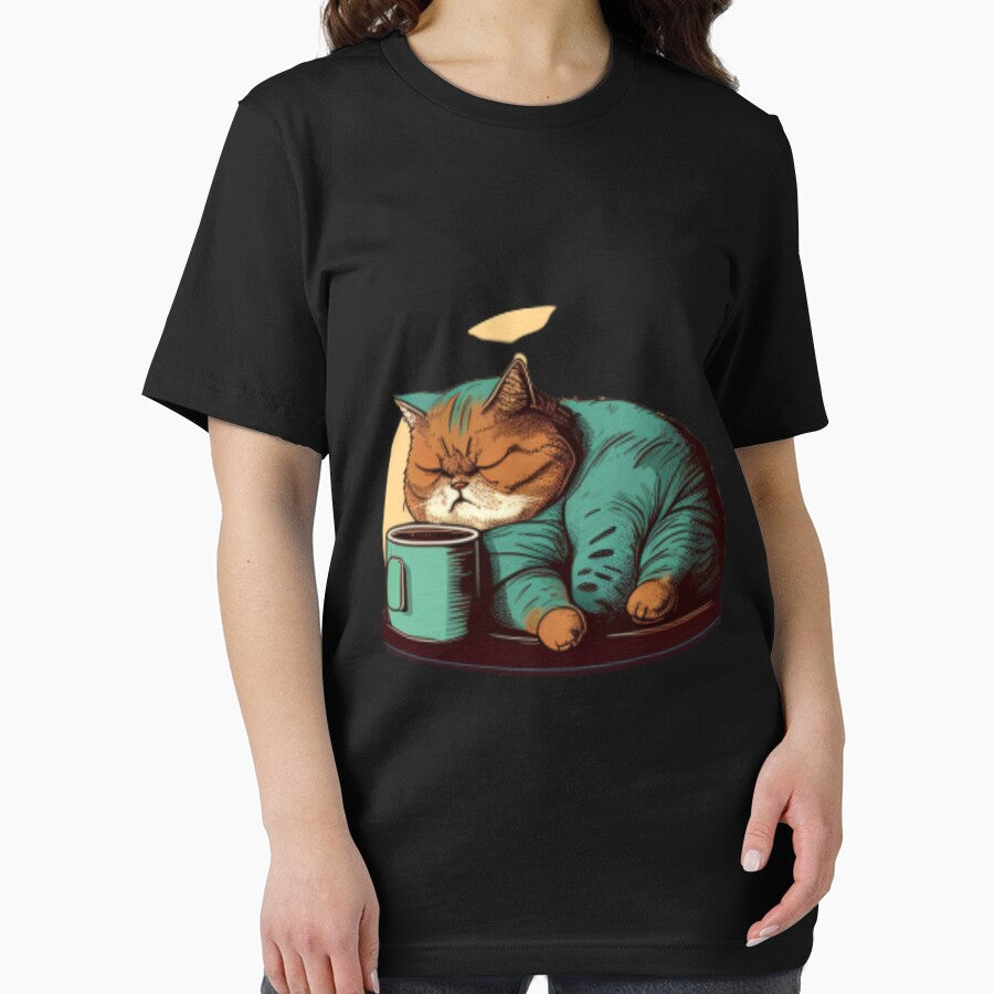 funny lazy bored cat for cat mom cat dad cat lover no meme by Trendy Design T-Shirts, Hoodie, Sweatshirt (Image 2)