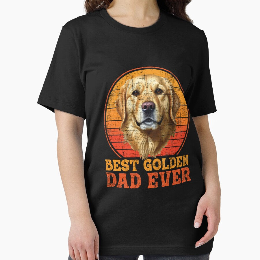 Best Golden Dad Ever by CleoJames T-Shirts, Hoodie, Sweatshirt | BlankRebels.com (Image 2)