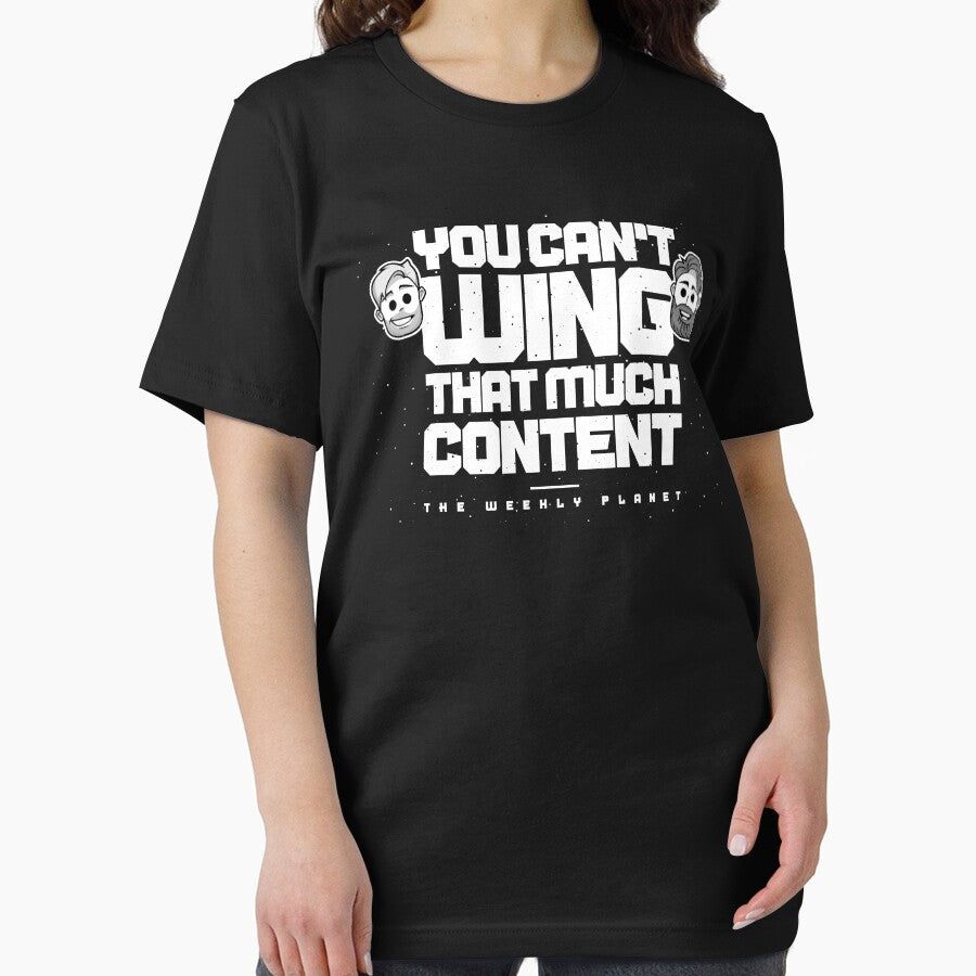 You Can't Wing That Much Content by WPPosters T-Shirts, Hoodie, Sweatshirt | BlankRebels.com (Image 2)