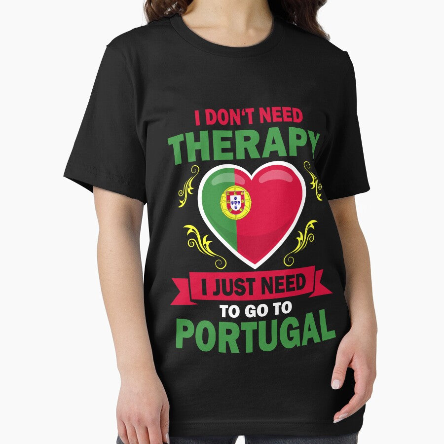 Therapy Portugal by shirtystar T-Shirts, Hoodie, Sweatshirt | BlankRebels.com (Image 2)