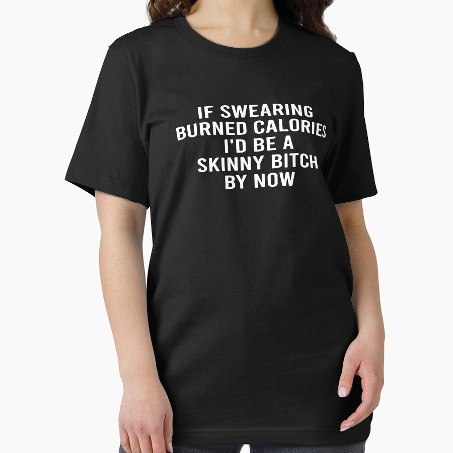 If Swearing Burned Calories Funny Novelty by SPOPOO ★ ★ ★ ★ ★ T-Shirts, Hoodie, Sweatshirt | BlankRebels.com (Image 2)