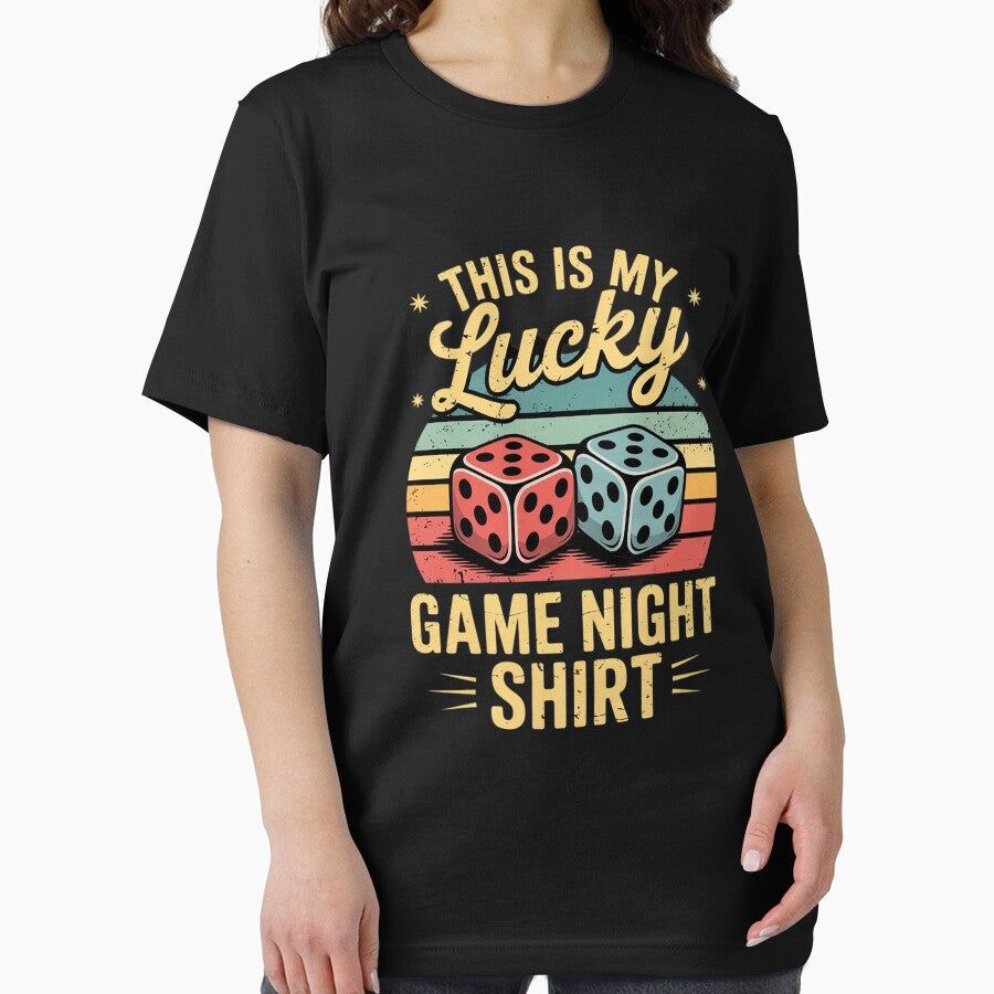 Game Night Host I Lucky Board Game Night by KonstanKoraner T-Shirts, Hoodie, Sweatshirt | BlankRebels.com (Image 2)