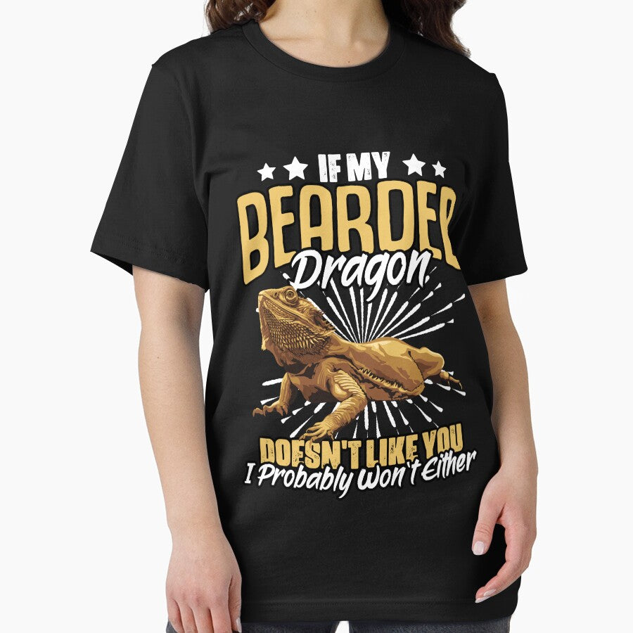 Funny Bearded Dragon Owner For Lizard Fans Reptile Pet Lover by Nessshirts T-Shirts, Hoodie, Sweatshirt (Image 2)