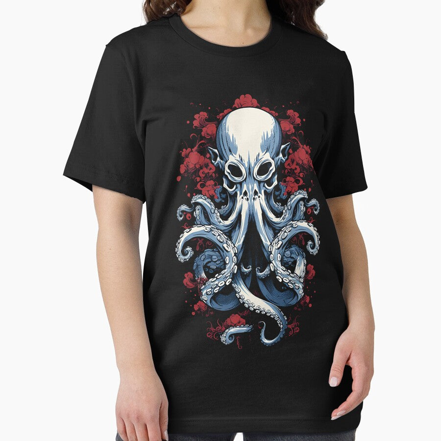 Octopus in red and blue by JansenGS T-Shirts, Hoodie, Sweatshirt | BlankRebels.com (Image 2)
