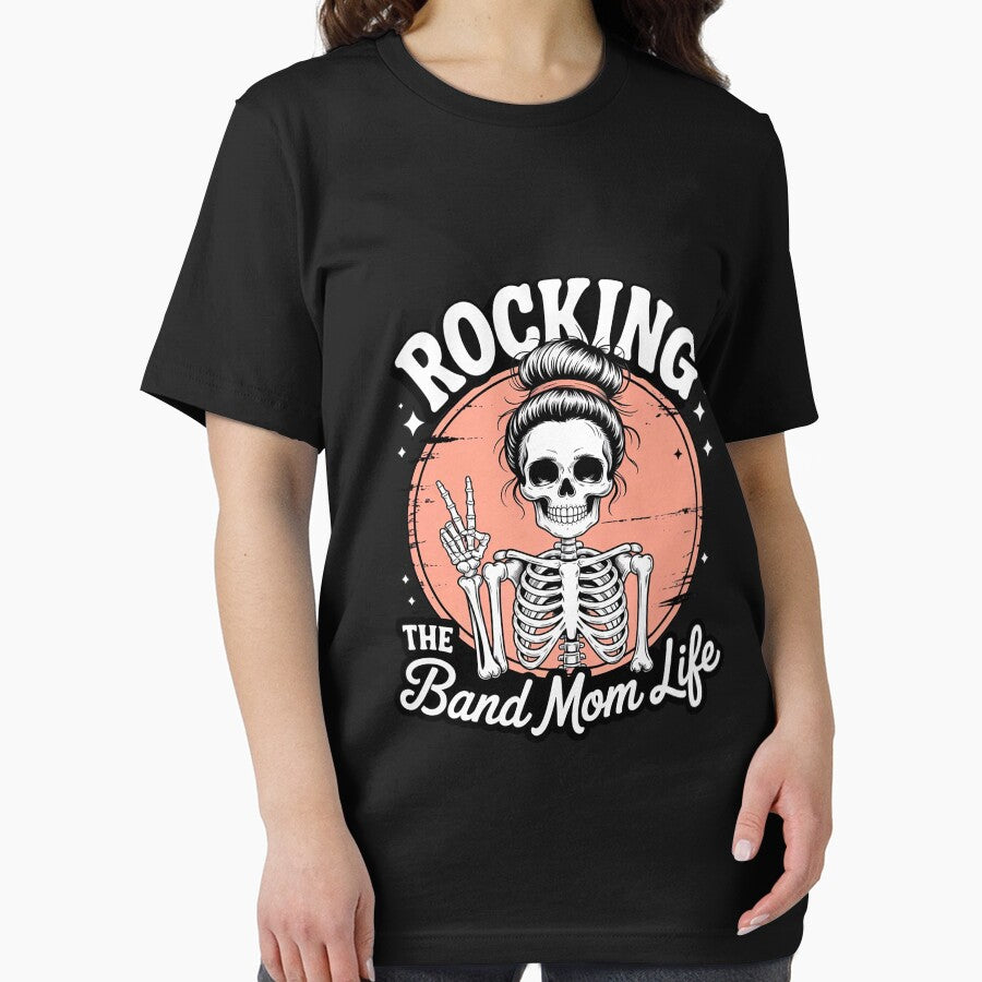 Band Mom Skeleton Mom Rocking The Band Mom Life by margaridroso T-Shirts, Hoodie, Sweatshirt | BlankRebels.com (Image 2)
