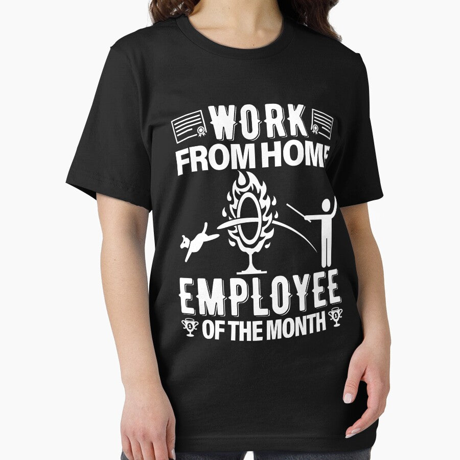 Work From Home Employee Of The Month Career by GravitiTees T-Shirts, Hoodie, Sweatshirt | BlankRebels.com (Image 2)