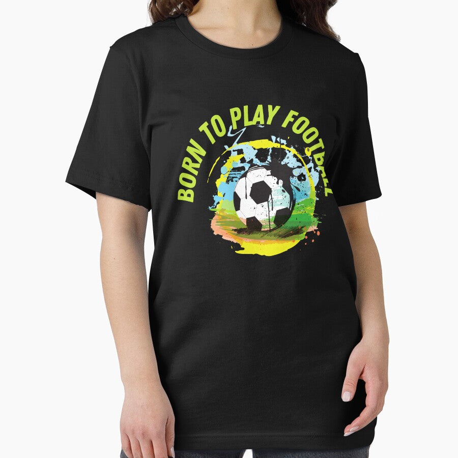 Born to Play Football | footballer sport by PeaceyArt