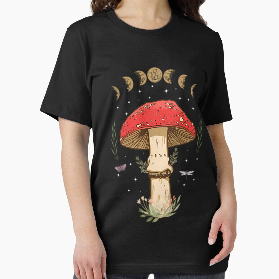 Cottagecore Aesthetic Magical Mushroom Fungi by muterialvarai T-Shirts, Hoodie, Sweatshirt | BlankRebels.com (Image 2)