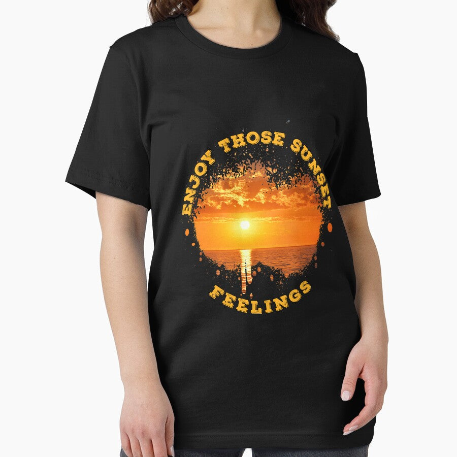 Enjoy Those Sunset Feelings by Coder-T T-Shirts, Hoodie, Sweatshirt | BlankRebels.com (Image 2)