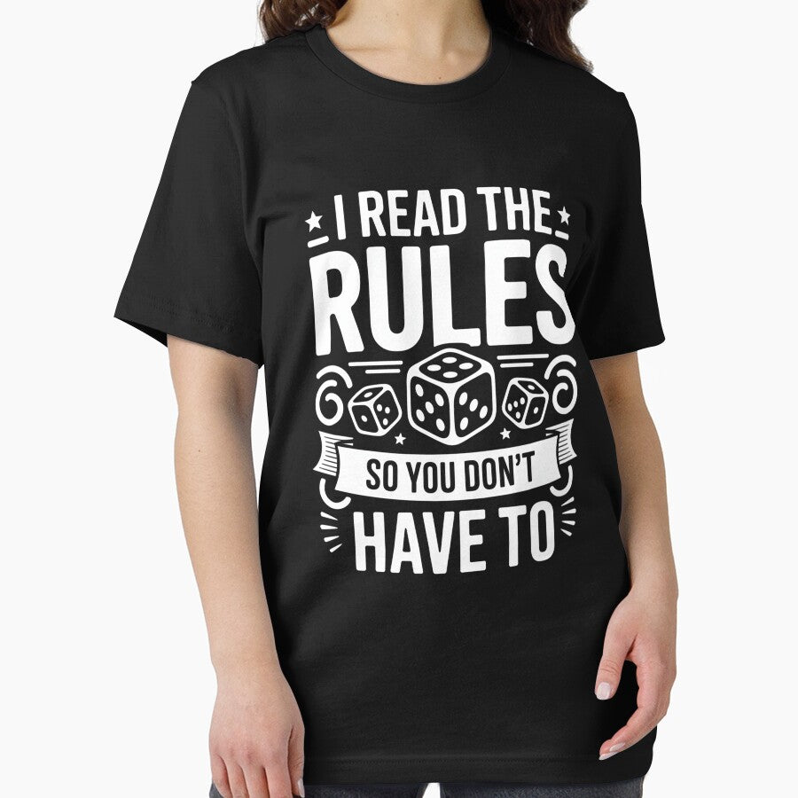 Game Night I Read The Rules Board Gamers by Elenasriveras T-Shirts, Hoodie, Sweatshirt | BlankRebels.com (Image 2)
