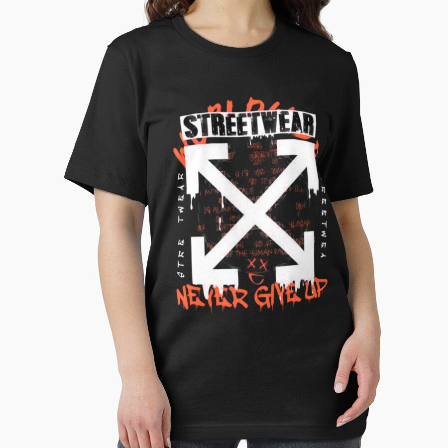 Never Give Up Streetwear by UZRWRLD