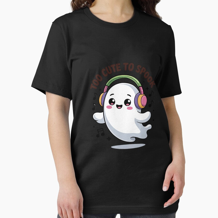Too Cute To Spook Ghost Halloween by NetoGalaxy T-Shirts, Hoodie, Sweatshirt | BlankRebels.com (Image 2)