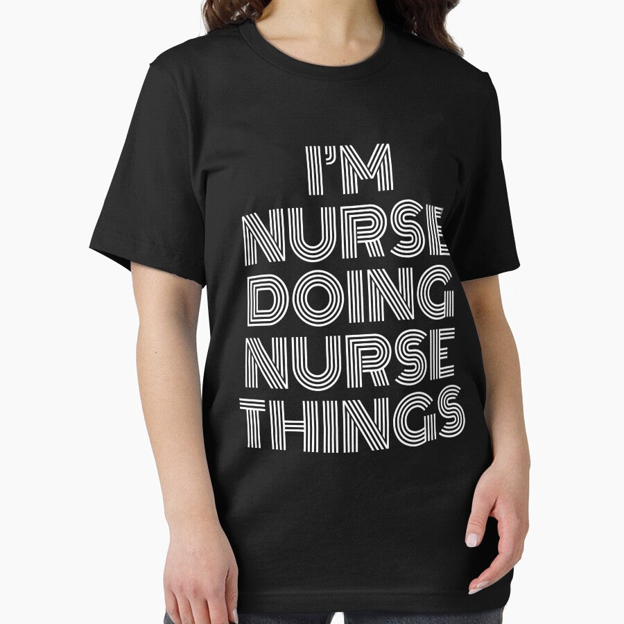 I'm Nurse Doing Nurse Things Retro Vintage by SVPOD T-Shirts, Hoodie, Sweatshirt | BlankRebels.com (Image 2)