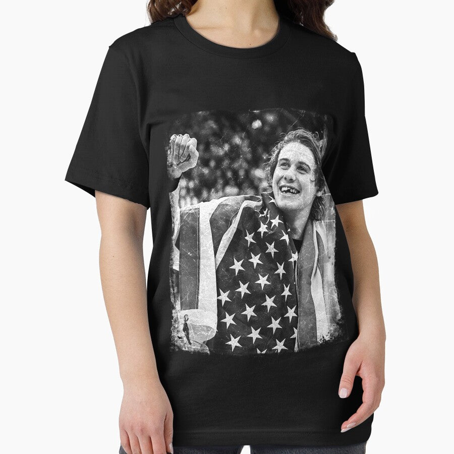 Jack Hughes USA Olympic Gold Medal HockeyVintage by ClarenceGarza T-Shirts, Hoodie, Sweatshirt | BlankRebels.com (Image 2)
