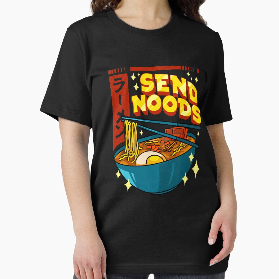 Funny Send Noods Pun Anime Gamer Ramen Kawaii by perfectpresents