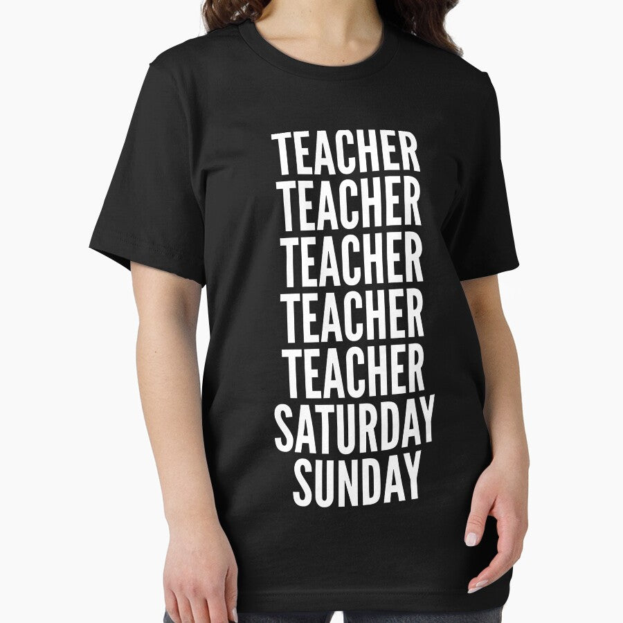Teacher saturday and sunday for Teachers by SVPOD T-Shirts, Hoodie, Sweatshirt | BlankRebels.com (Image 2)