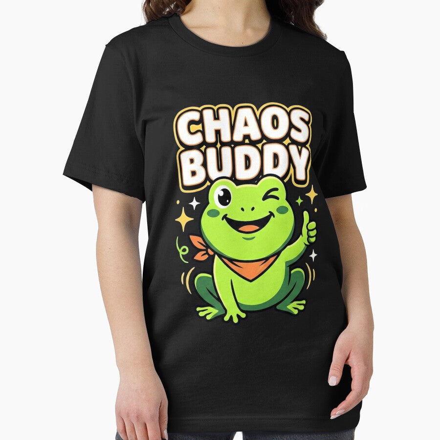 Chaos Buddy Funny Frog Shirt Cute Absurd Humor T-Shirts, Hoodie, Sweatshirt
