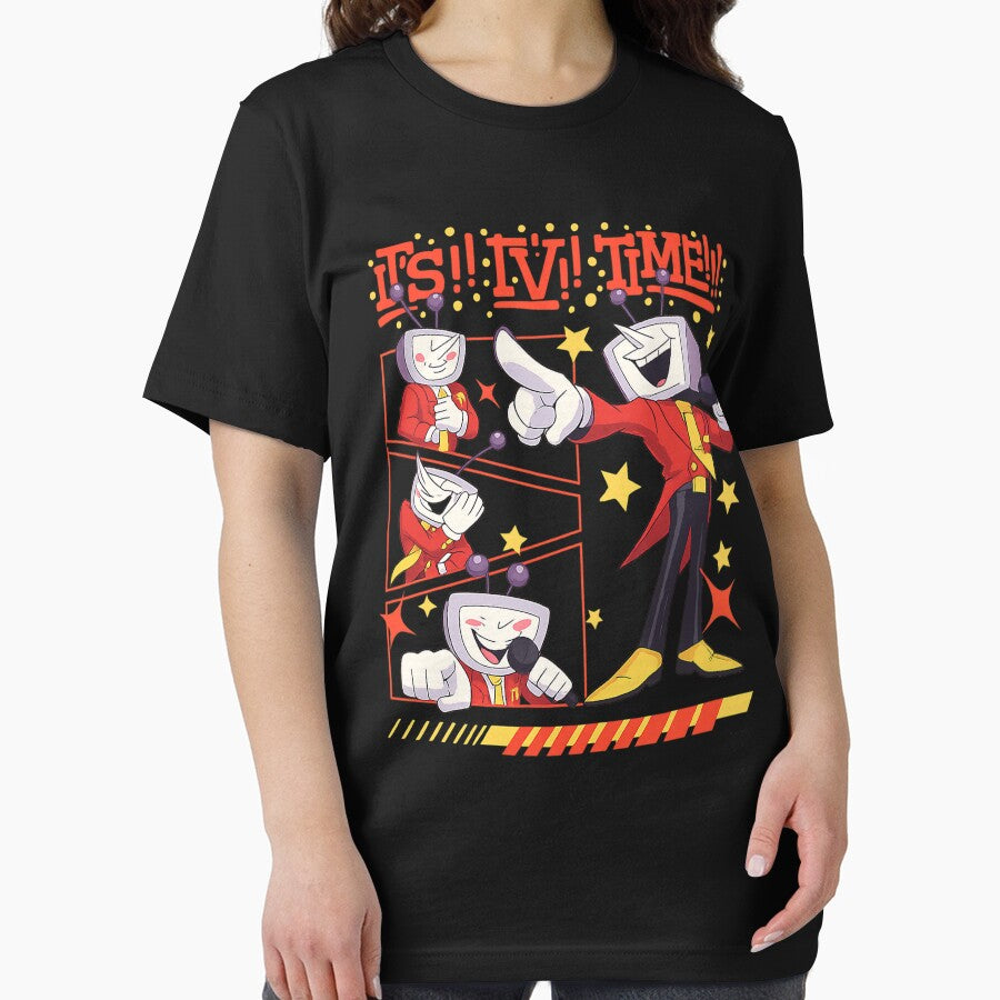 Tenna Deltarune Game Its Tv Time Meme Funny Tenna Fan Dtg Video Game Gamer by BowmanpfStudio T-Shirts, Hoodie,... (Image 2)