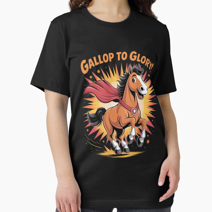 Gallop to Glory Horse Superhero by FluoroWave