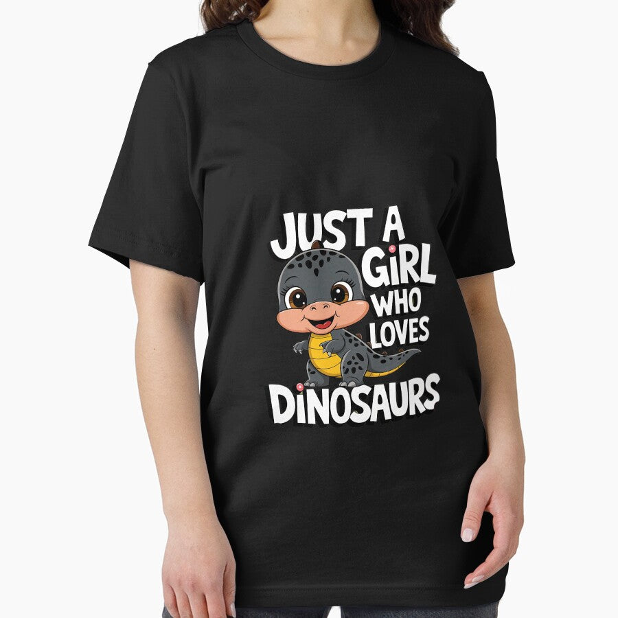 Just a Girl Who Loves Dinosaurs Dino by AquaKiev T-Shirts, Hoodie, Sweatshirt | BlankRebels.com (Image 2)