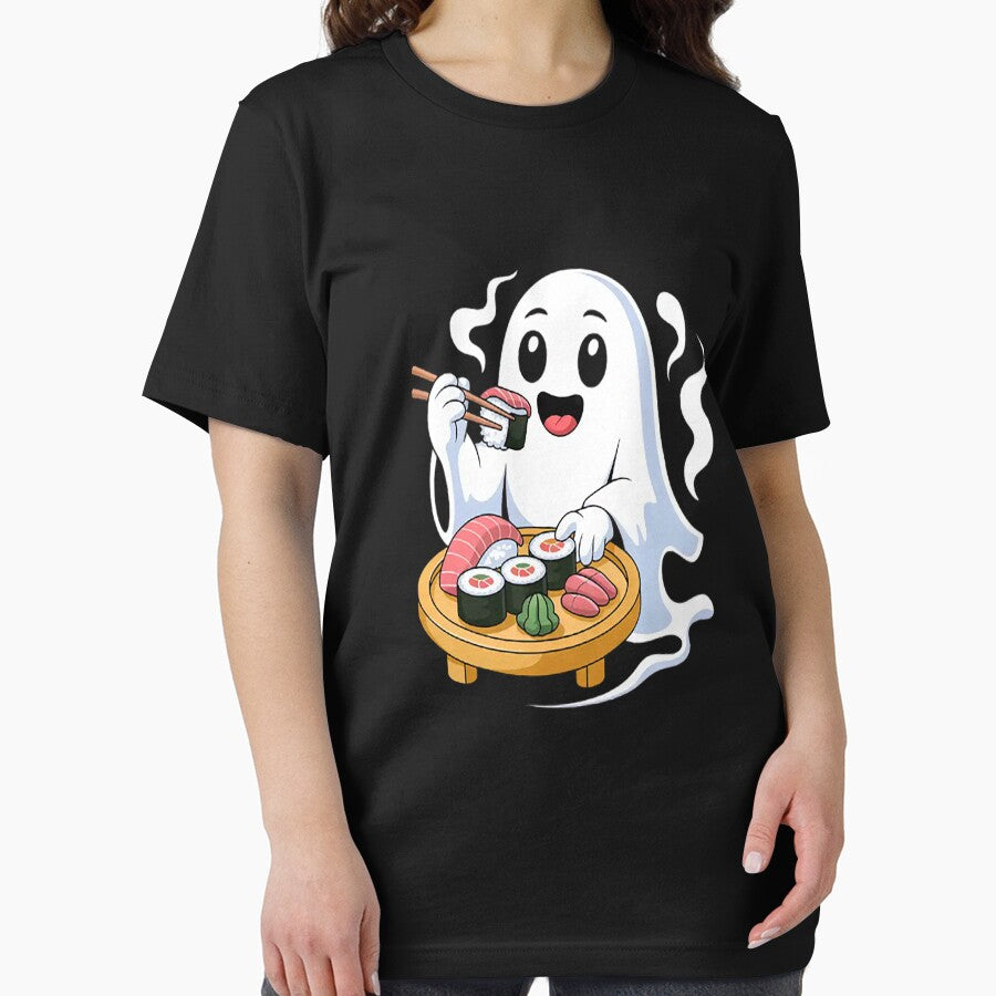 Ghost Came For Sushi Tonight by StuffNestie T-Shirts, Hoodie, Sweatshirt | BlankRebels.com (Image 2)